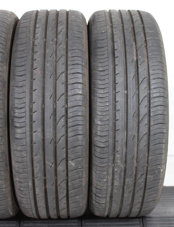 4x 215/55R18 95H CONTINENTAL SOMMERREIFEN 6-6,5MM 2016 #148E – Bild 3