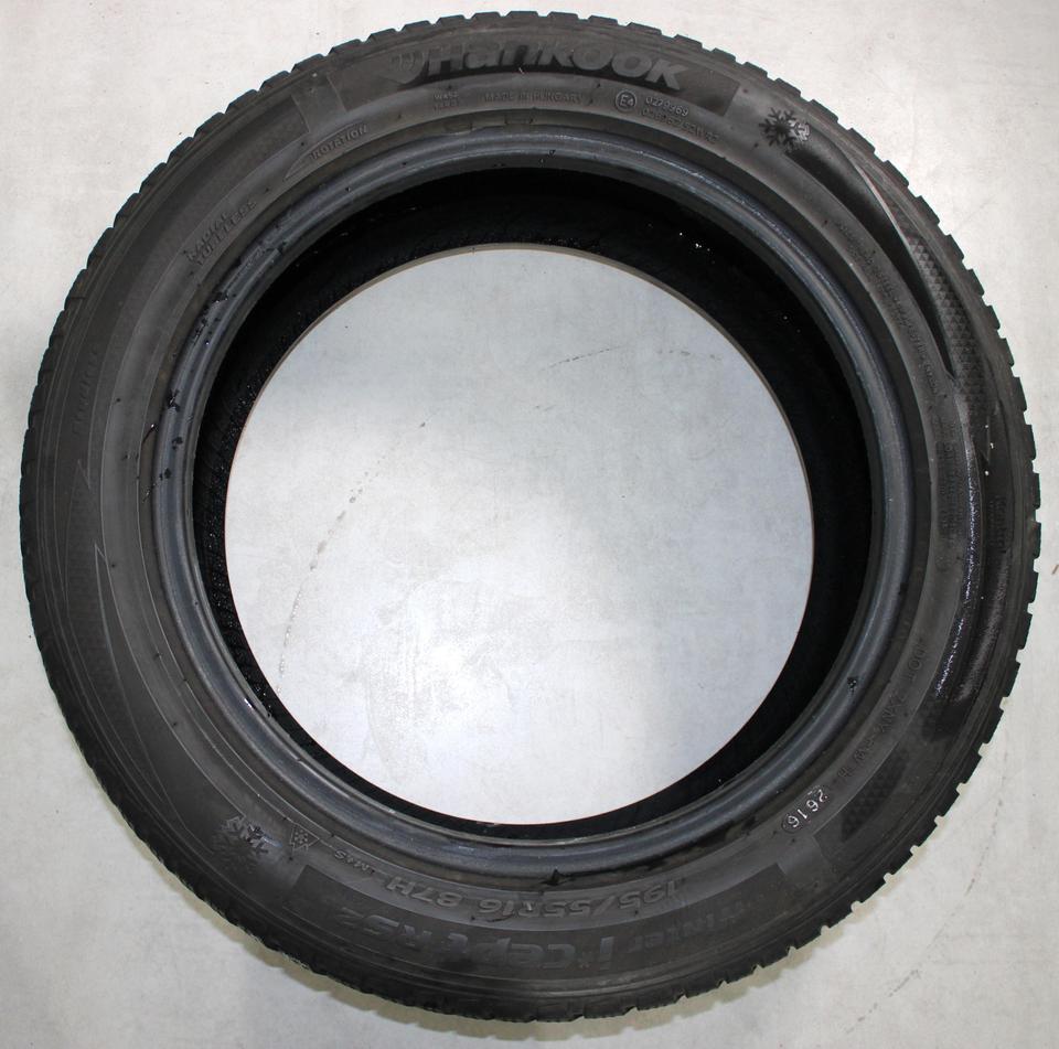 4x 195/55R16 87H HANKOOK WINTER I*CEPT RS2 WINTERREIFEN #1Q4N – Bild 10