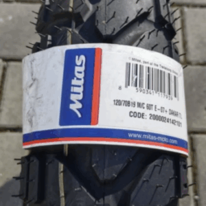 1 X 120/70B19 60T MITAS ENDURO TRAIL MOTORRAD REIFEN NEU 2021
