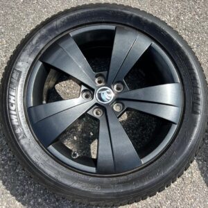 1 X ORIGINAL 17" ALUFELGE SKODA SUPERB 3V 3V0601025AS  #1N0H