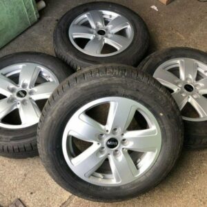 4 ORIGINAL ALU SOMMERRÄDER MINI COUNTRYMAN F60 205/65R16  #11FF