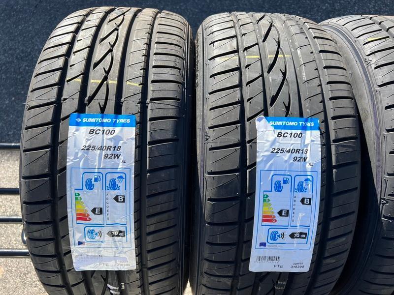 4x 225/40R18 92V SUMITOMO BC100 SOMMERREIFEN NEU 2020 #12JB – Bild 2