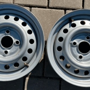 2 X STAHLFELGEN FELGEN 4x13 ET30 4x100 FREIHAUS