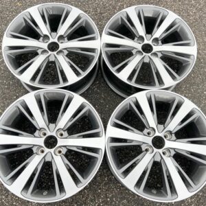 4 ORIGINAL 17" ALUFELGEN PEUGEOT 208 C 7x17 9801532277 NEU #1J4K