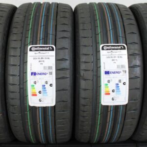 4x 225/35R19 88Y CONTINENTAL SPORT CONTACT 7 SOMMERREIFEN #1L0A