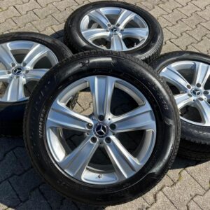 4 ORIGINAL 18" ALUFELGEN MERCEDES GLC-KLASSE A2534012100 #1NBH