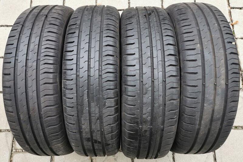 4x 165/60R15 77H CONTINENTAL ECO CONTACT 5 SOMMERREIFEN #6620