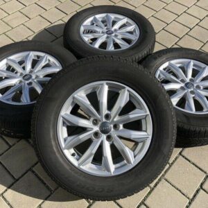 4 ORIGINAL 17" ALU WINTERRÄDER AUDI Q5 FY 235/65R17 108H  #10QG