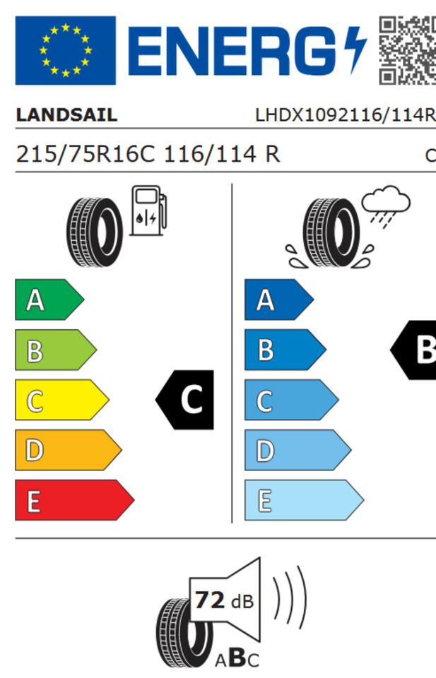 4 X 215/75R16C 116R LANDSAIL LSV88+ SOMMERREIFEN NEU – Bild 5