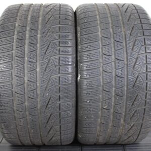 2x 295/35R19 100V PIRELLI WINTERREIFEN 5,5-6MM 2013 N0 #1J0E