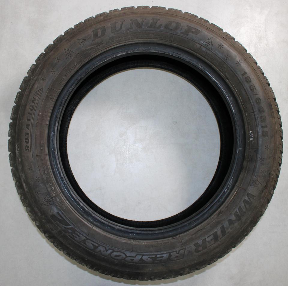 1x 185/60R15 84T DUNLOP WINTER RESPONSE 2 WINTERREIFEN 2016 #1TWN – Bild 5