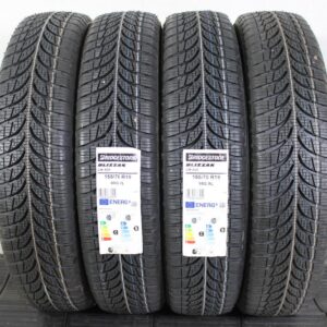 4x 155/70R19 88Q BRIDGESTONE BLIZZAK LM005 WINTERREIFEN NEU #1S7Y