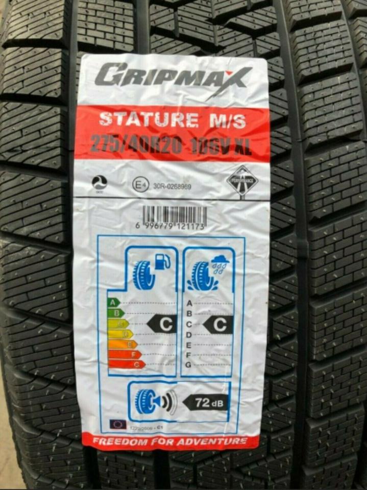 2 X 275/40R20 106V GRIPMAX STATURE WINTERREIFEN NEU ★ FREIHAUS – Bild 2