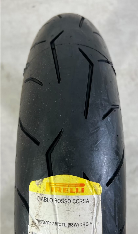120/70ZR17 MCTL 58W PIRELLI DIABLO ROSSO CORSA NEU 2014