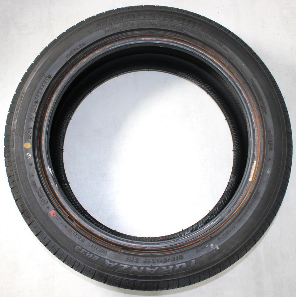 1x 215/50R17 91V BRIDGESTONE TURANZA ER33 SOMMERREIFEN #1BSR – Bild 4