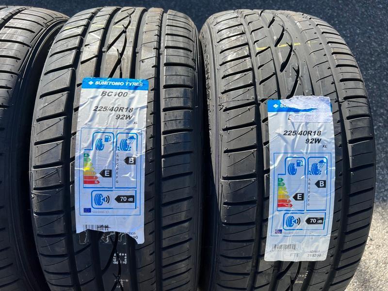 4x 225/40R18 92V SUMITOMO BC100 SOMMERREIFEN NEU 2020 #12JB – Bild 3
