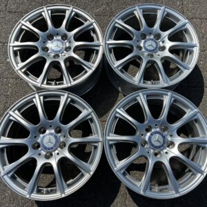 4 ORIGINAL 16" ALUFELGEN MERCEDES C-KLASSE W205 A2054012400 #218J