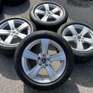 4 ORIGINAL 17" ALUFELGEN FELGEN MERCEDES C-KLASSE W206 A206 #1HLY