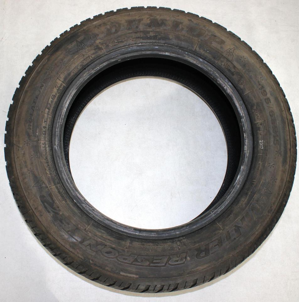 2x 195/65R15 91T DUNLOP WINTER RESPONSE-2 WINTERREIFEN #22YL – Bild 6
