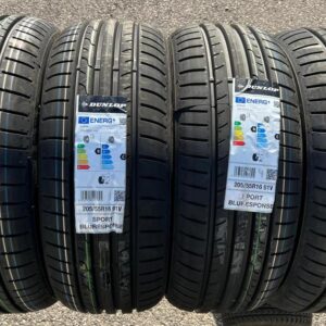 4x 205/55R16 91V DUNLOP SPORT BLURESPONSE SOMMERREIFEN NEU #1ACG