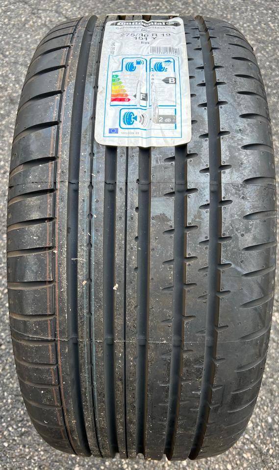 1x 275/40R19 101Y CONTINENTAL SPORT CONTACT 2 MO NEU 2014 #1HTT