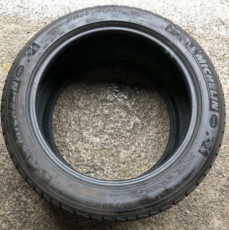 1x 295/40R19 108V MICHELIN PILOT ALPIN PA4 6,5MM 2018 #6513 – Bild 2