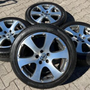 ORIGINAL 17" ALU SOMMERRÄDER "FUNPLAY" VW CROSS TOURAN 1T  #18IM