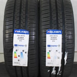 2x 185/50R16 81V FALKEN ZIEX ZE310 ECORUN SOMMERREIFEN NEU #1RJY
