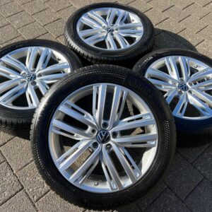 4 ORIGINAL 19" ALU WINTERRÄDER VW TIGUAN II AD1 ALLSPACE 5N #1TPF