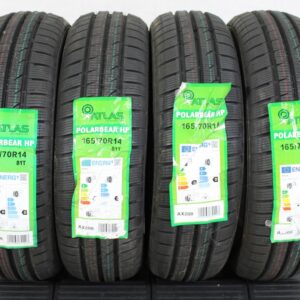 4x 165/70R14 81T ATLAS POLARBEAR HP  WINTERREIFEN 2021 #1JWF