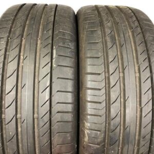 2x 255/55R19 111W CONTINENTAL SOMMERREIFEN 5,5-6MM 2017 #5273