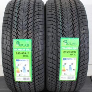 2x 245/45R17 99V ATLAS POLARBEAR UHP2 WINTERREIFEN XL #1HFD