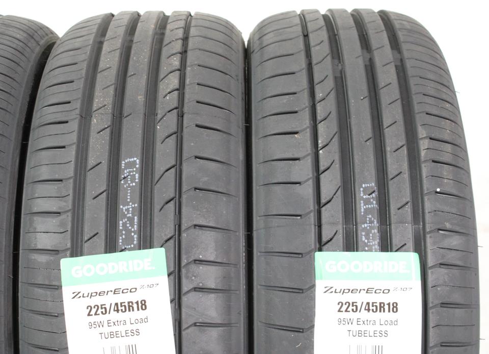 4x 225/45R18 95W GOODRIDE ZUPERECO Z-107 SOMMERREIFEN NEU #1VRB – Bild 4