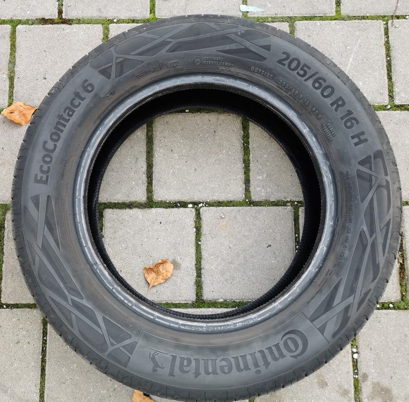 4x 205/60R16 92H CONTINENTAL ECO CONTACT 6 SOMMERREIFEN TOP #8683 – Bild 5