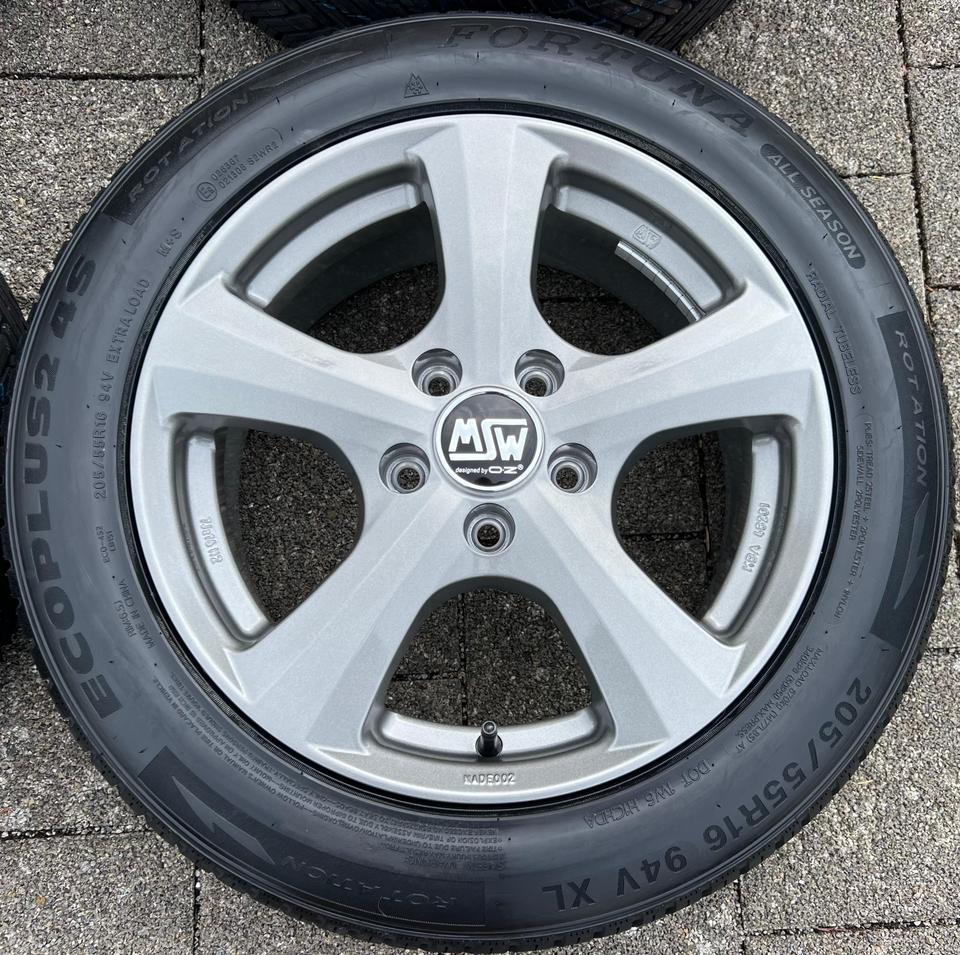 GANZJAHRESRÄDER AUDI SEAT LEON SKODA OCTAVIA VW CADDY GOLF #1M3M – Bild 3