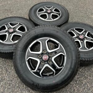 4 ORIGINAL ALU SOMMERRÄDER FIAT DUCATO 5x130 225/75R16C TOP #1CMZ