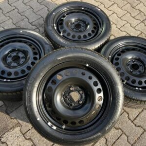 4 ORIGINAL 17" STAHLFELGEN MERCEDES A-KLASSE B-KLASSE CLA  #1XLT