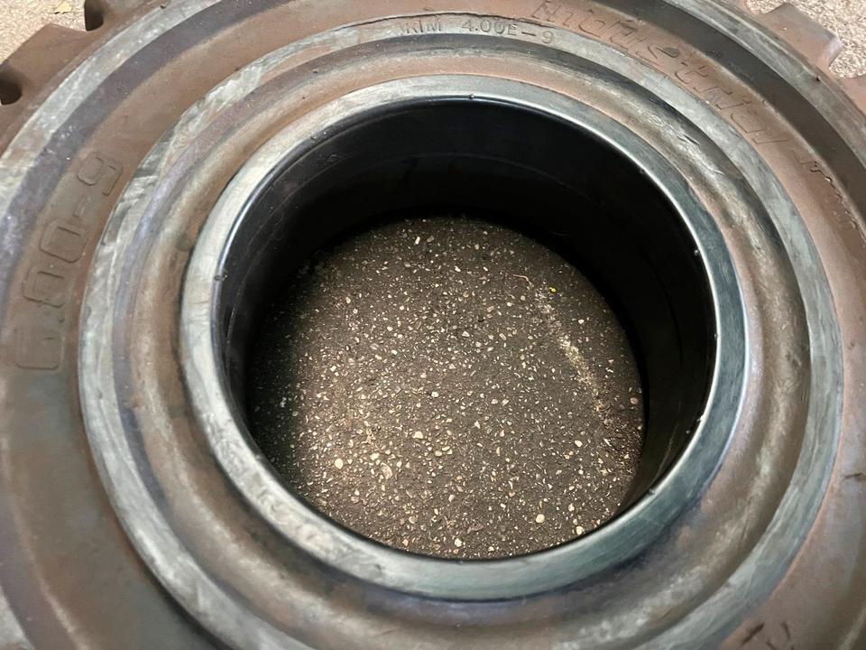 1 X 6.00-9 AD-TRAK INDUSTRIAL VOLLGUMMI STAPLER REIFEN – Bild 3