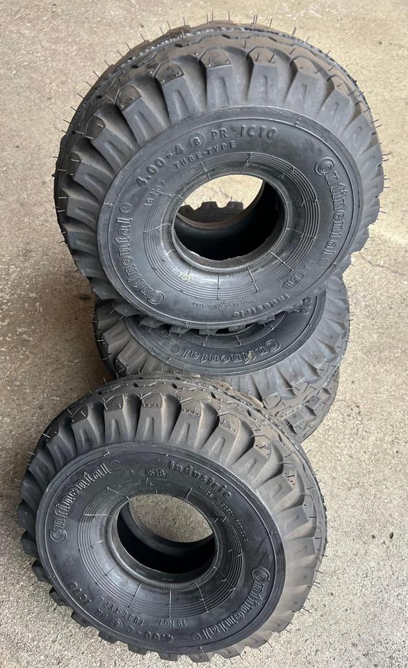 4 x 4.00-4 6PR IC10 CONTINENTAL INDUSTRIE NEU DOT 2018 #21OH