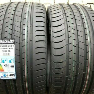 2 X 275/40R19 105Y XL BERLIN TIRES SUMMER UHP SOMMERREIFEN #126D