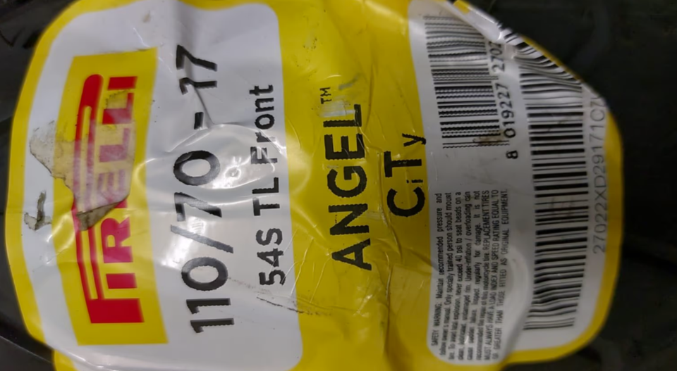 1 X 110/70-17 54S PIRELLI ANGEL CT MOTORRAD NEU – Bild 2