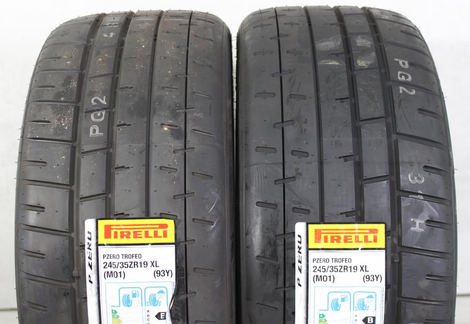 2x 245/35R19 93Y PIRELLI PZERO TROFEO R MO1 SOMMERREIFEN #1RRF – Bild 2