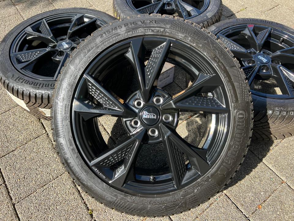 ALU WINTERRÄDER AUDI A1 8X SEAT IBIZA SKODA FABIA VW POLO #1NVQ – Bild 2