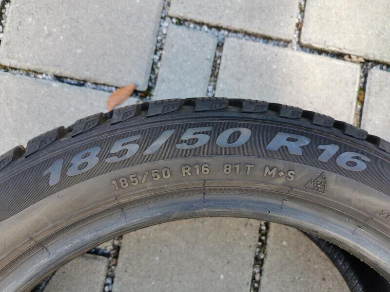 4x 185/50R16 81T PIRELLI WINTER CINTURATO WINTERREIFEN #5426 – Bild 5