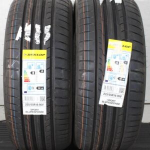 2x 225/55R16 95V DUNLOP SPORT BLURESPONSE SOMMERREIFEN #23PB
