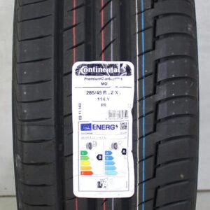 1x 285/45R22 114Y CONTINENTAL PREMIUM CONTACT 6 2023 MO #1P3R