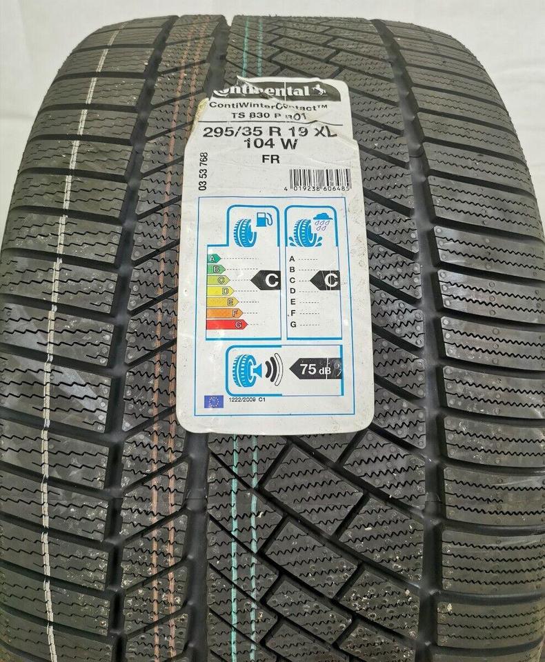 1x 295/35R19 100W CONTINENTAL WINTER CONTACT TS830P RO1 #6810 – Bild 3