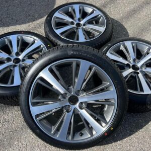4 ORIGINAL 17" ALU ALLWETTERRÄDER PEUGEOT 208 205/45R17 88V #1I6O