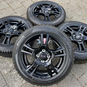 4 ALU WINTERRÄDER VW UP UP! SEAT MII SKODA CITIGO 185/55R15 #245C