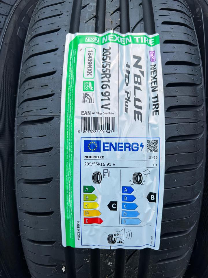 4x 205/55R16 91V NEXEN N BLUE HD PLUS SOMMERREIFEN 2023 NEU #1I1H – Bild 5